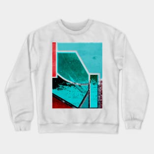 Concrete grunge texture geometric Elegant Crewneck Sweatshirt